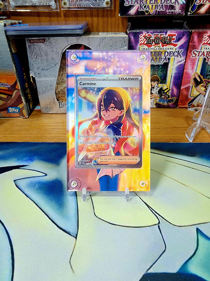 Pokemon Carmine 217 SIR Twilight Masquerade Custom Case Slab