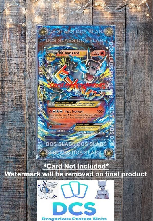 Pokemon M Charizard EX 12/83 Generations XY Custom Display Case Slab