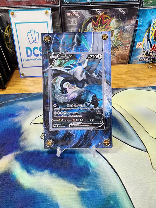 Pokemon Lugia V Alt Art 186 Silver Tempest Custom Case Slab
