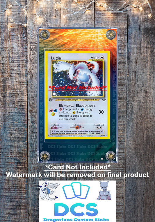 Pokemon Lugia Neo Genesis 9/111 Custom Case Slab