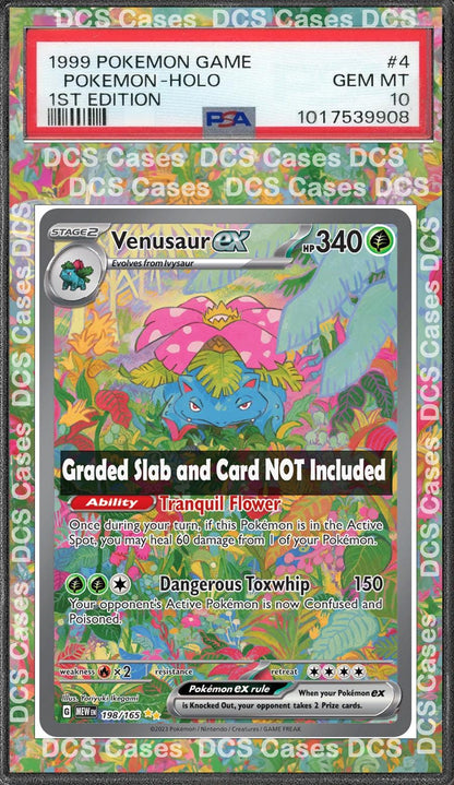 Venusaur EX 198/165 PSA bgs CGC tag Extended Artwork Pokemon 151