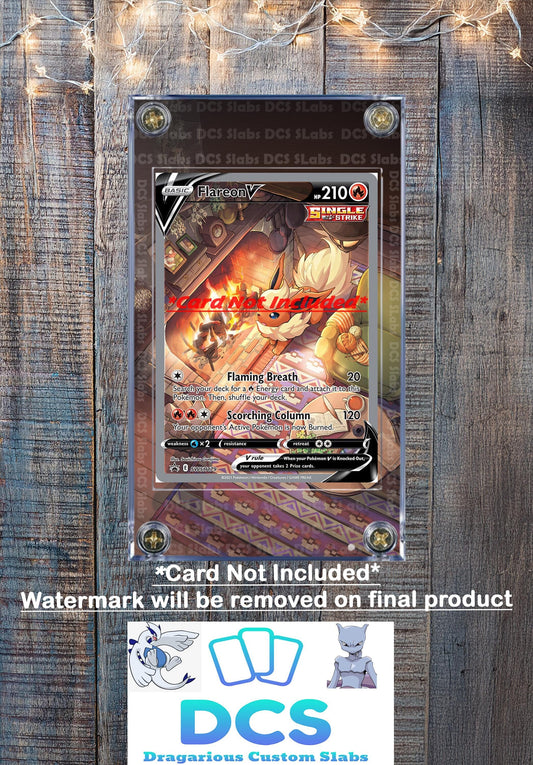 Pokemon Flareon V Alt Art SWSH179 Promo Display Case Slab