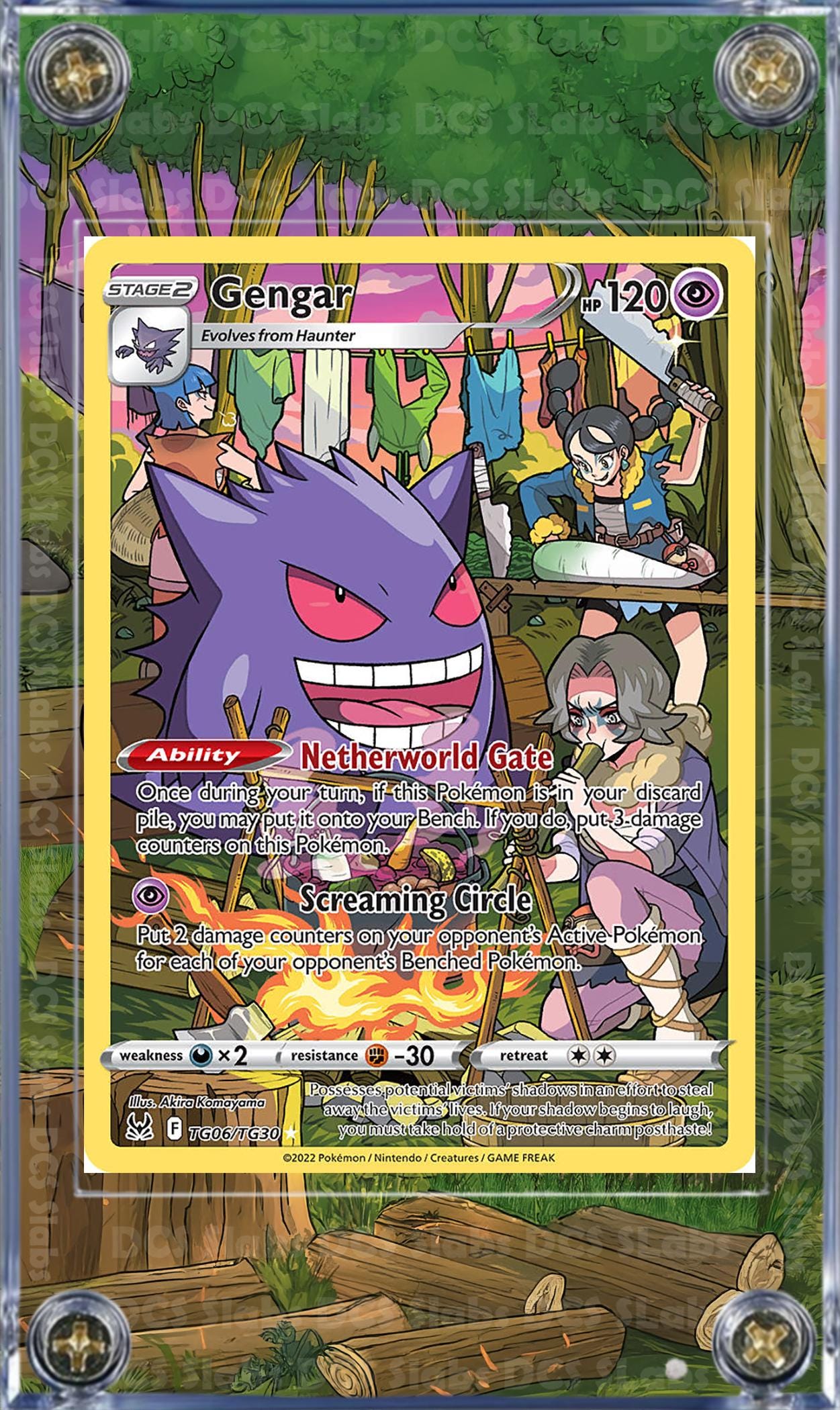 Gengar TG06/TG30 Lost Origin Custom Display Case