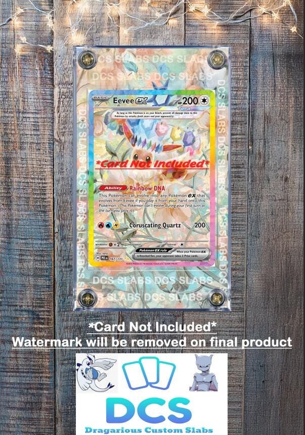Pokemon Eevee EX SIR 167/131 Prismatic Evolutions Custom Case