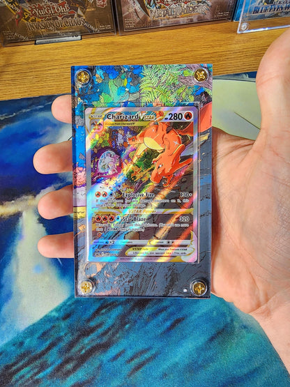 Pokemon Charizard Vstar SWSH262 Promo Custom Display Case Slab
