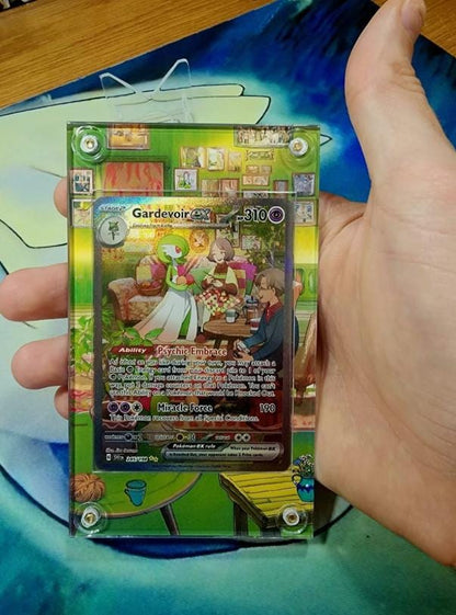 X3 Pokemon Gardevoir Ex 233/091, Ralts 211, Kirlia 212 Custom Extended Artwork Cases Scarlett Violet Base