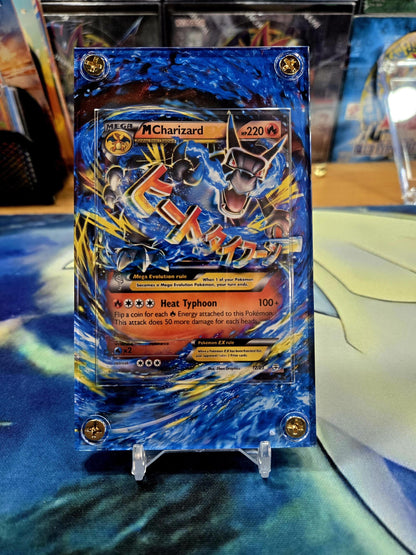 Pokemon M Charizard EX 12/83 Generations XY Custom Display Case Slab