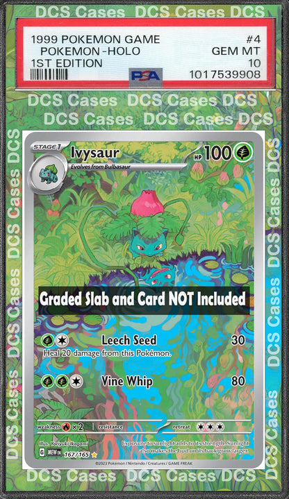 Ivysaur 167/165 PSA bgs CGC tag Extended Artwork Pokemon 151