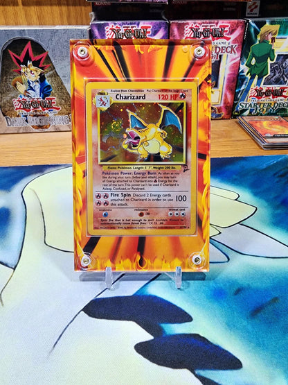 Charizard Custom Display Case Slab. Will work for the base, base 2, legendary collection, or XY Evolutions Charizard!