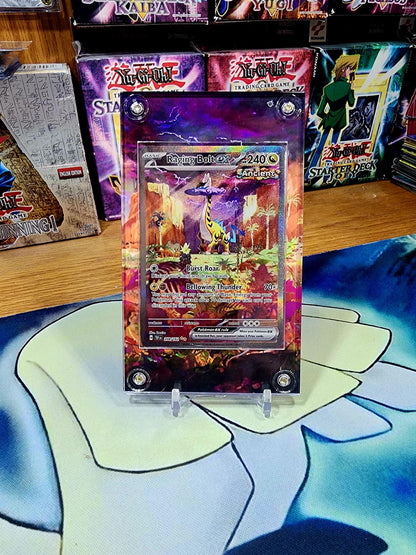 Pokemon Raging Bolt EX 208 Custom Display Case Slab from Silver Tempest