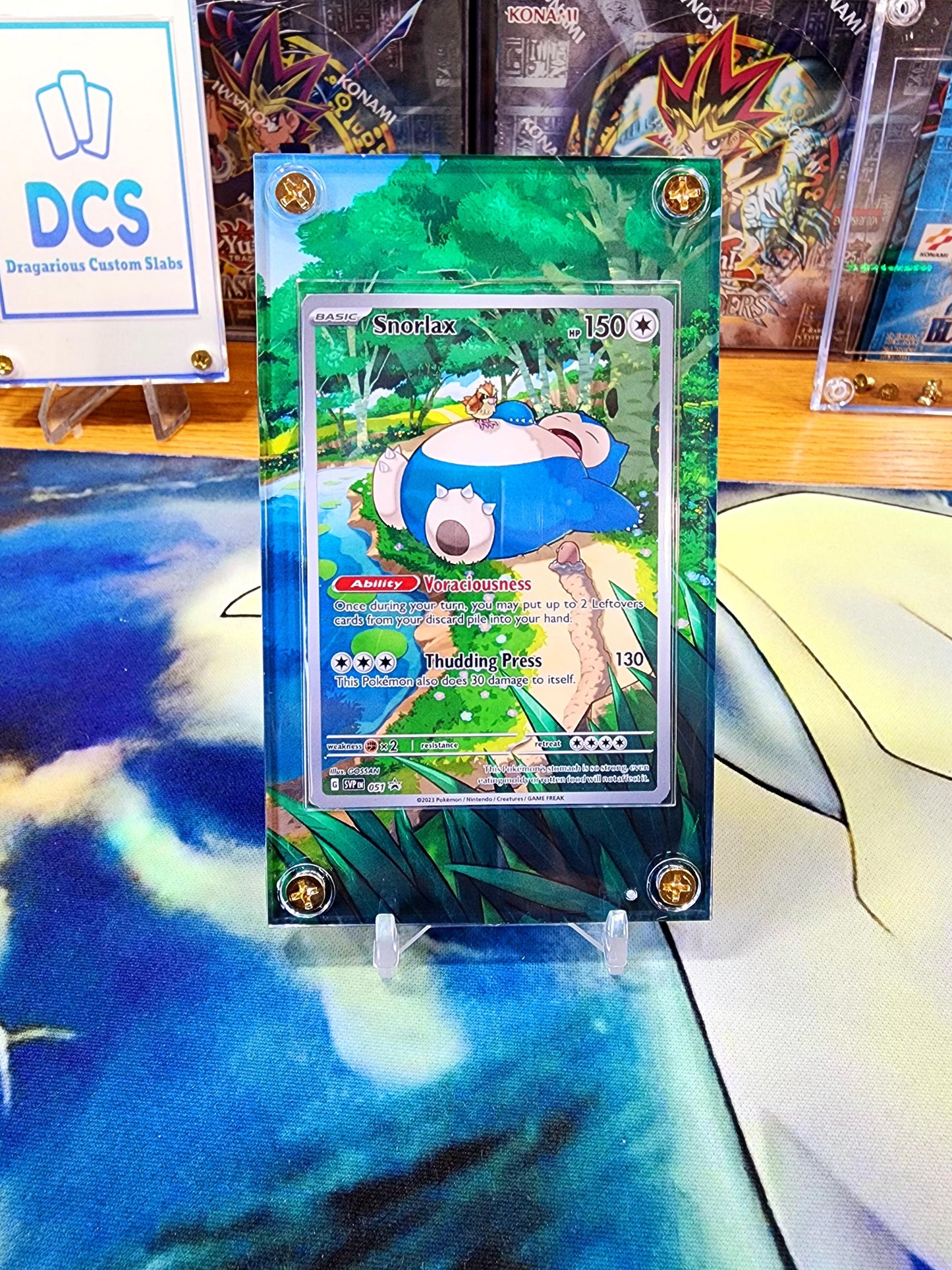 Pokemon Snorlax SVP051 Promo Pokemon 151 Custom Case Slab