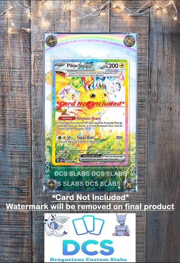 Pokemon EX 238/191 SIR Custom Display Case from Surging Sparks