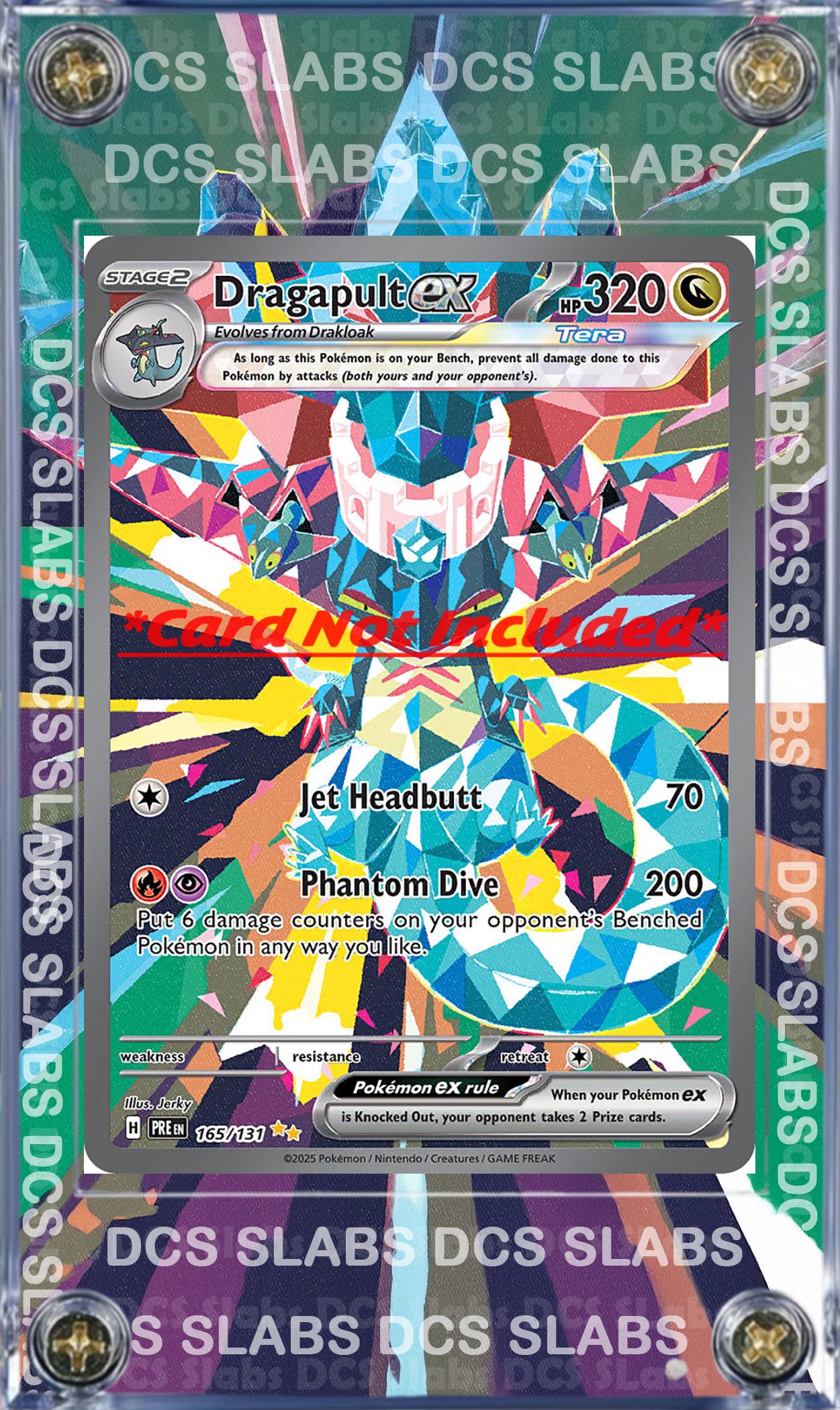 Pokemon Dragapult EX SIR 165/131 Prismatic Evolutions Custom Case