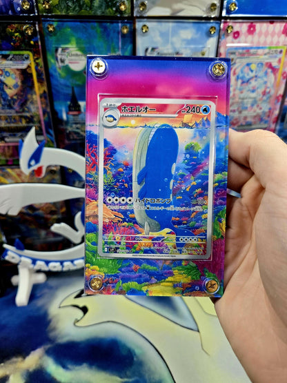 Pokemon Wailord AR 103/100 SV9 Battle Partners Extended Artwork Custom Case