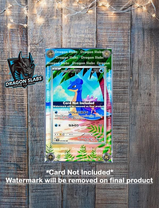 Pokemon Misty's Lapras 072/063 Heat Wave Arena Extended Art Custom Case
