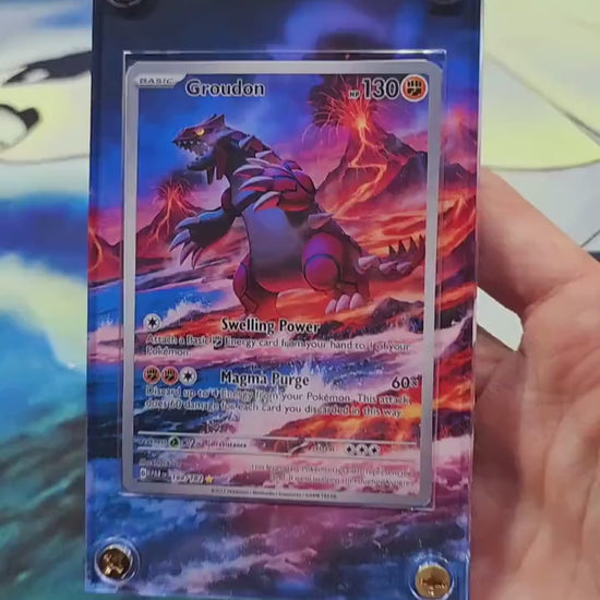 Pokemon Groudon IR 199/182 Paradox Rift Custom Case
