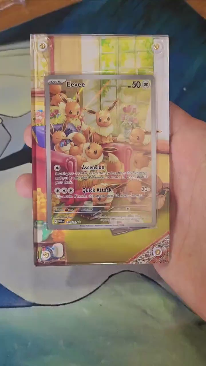 Pokemon Eevee 188 IR Twilight Masquerade Custom Case Slab