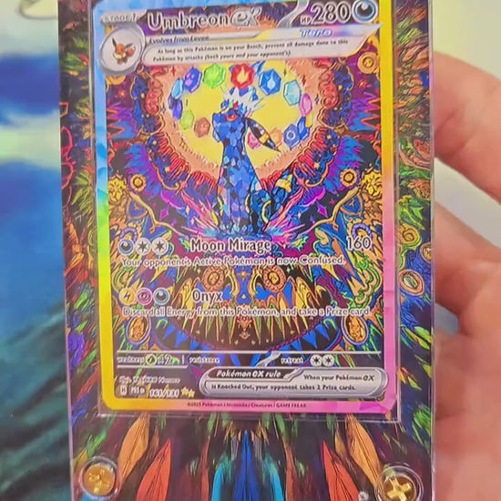 Pokemon Umbreon EX SIR 161/131 Prismatic Evolutions Custom Case