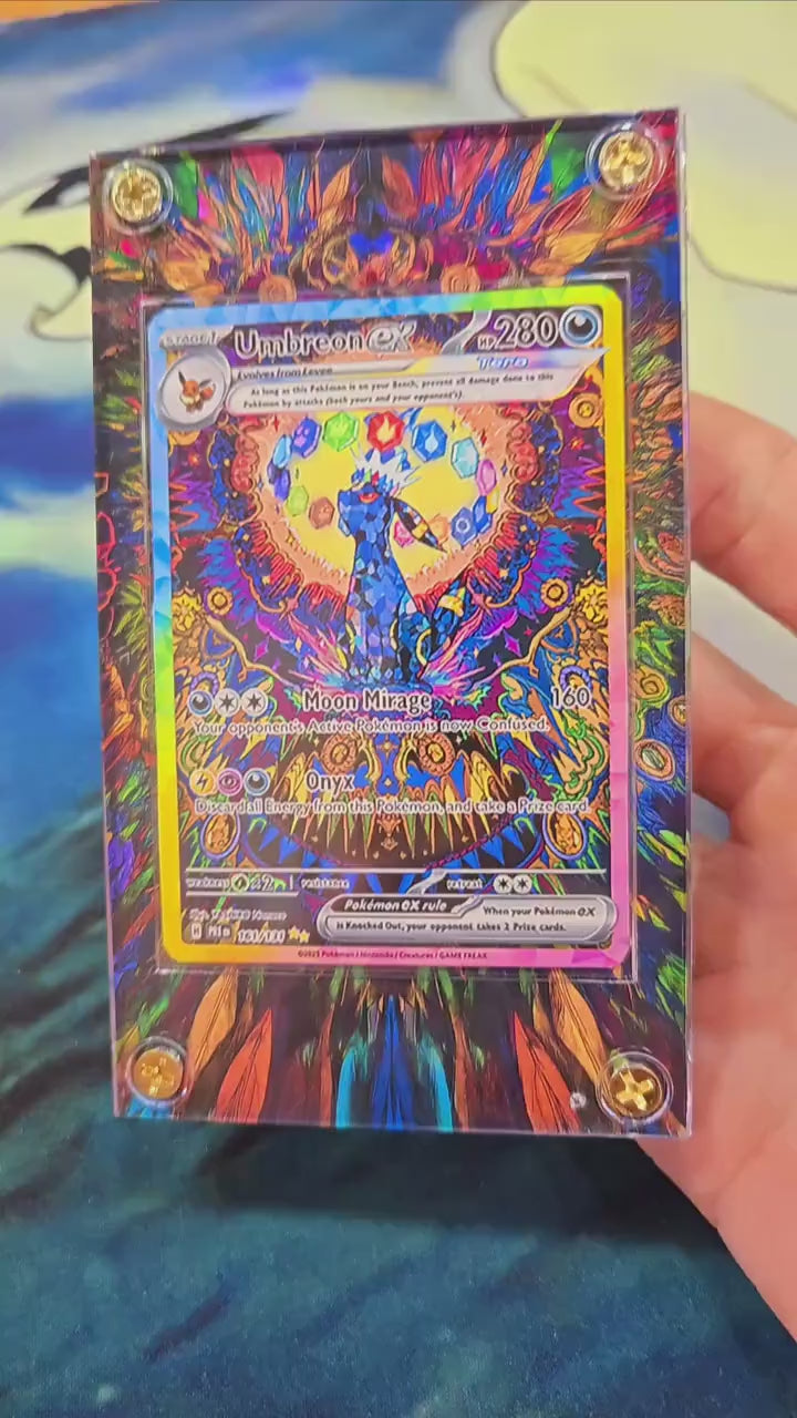 Pokemon Umbreon EX SIR 161/131 Prismatic Evolutions Custom Case