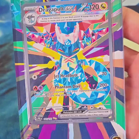 Pokemon Dragapult EX SIR 165/131 Prismatic Evolutions Custom Case