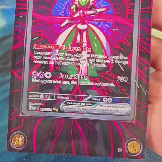 Pokemon Iron Valiant EX SIR 157/131 Prismatic Evolutions Custom Case