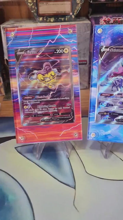 Pokemon Suicune Entei Raikou V GG38 GG36 GG41Crown Zenith Custom Display Cases